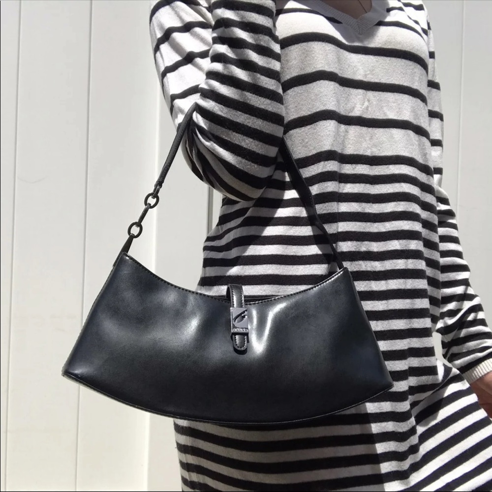 Black Satchel Bag